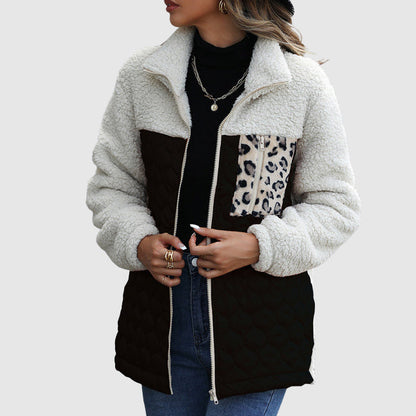 Warme Frauen Winterjacke Plüsch Oversized