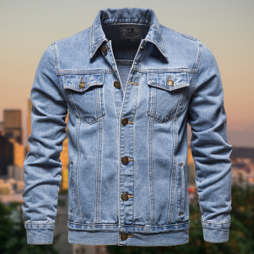 Modern Denim Jacket Classic Stylish Design