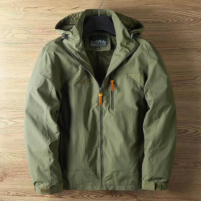 Men's Outdoor Jacket Waterproof Breathable Functional