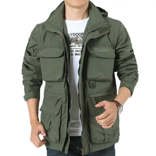 Men's Autumn Jacket Waterproof Windproof