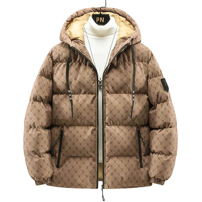 Stylish Cotton Jacket with Cool Letters