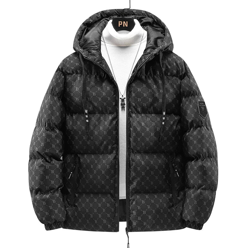 Stylish Cotton Jacket with Cool Letters