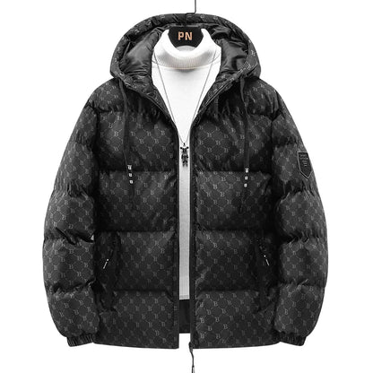 Stylish Cotton Jacket with Cool Letters