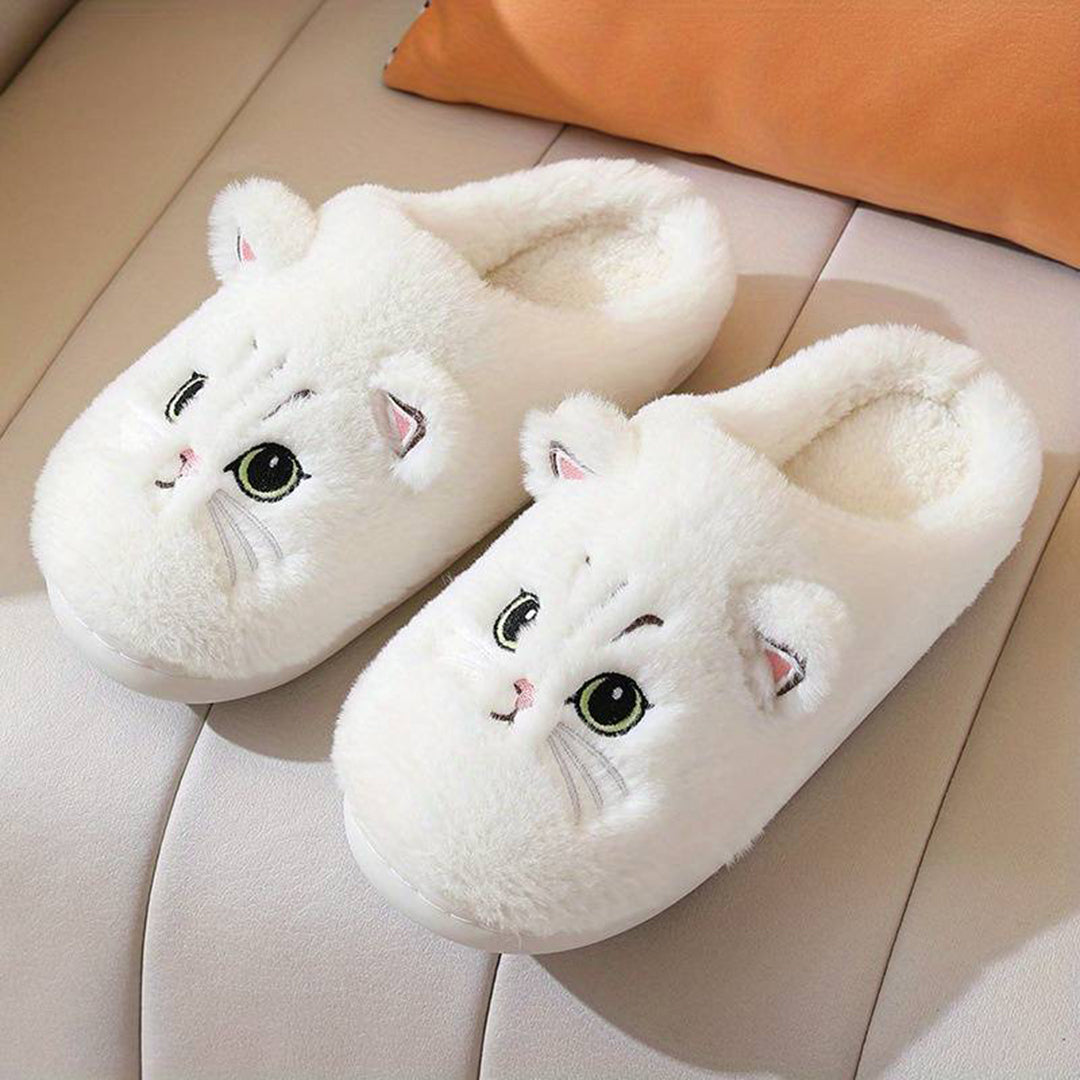 Soft Cat Slippers for Women