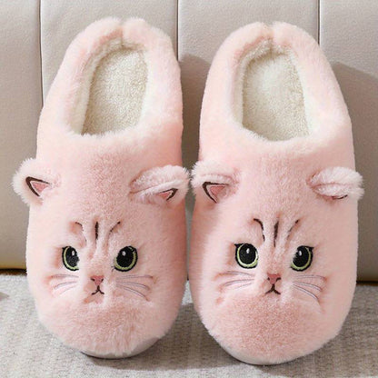 Soft Cat Slippers for Women