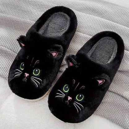 Soft Cat Slippers for Women