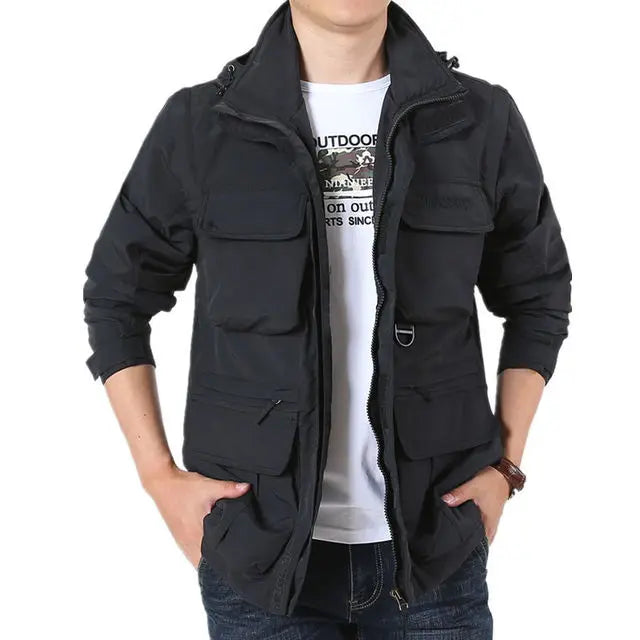 Men's Autumn Jacket Waterproof Windproof