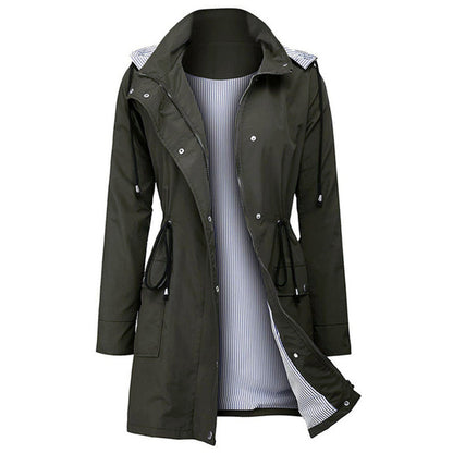 Fashionable Women's Windbreaker Jacket