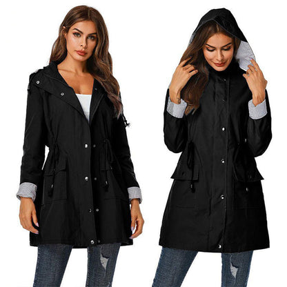 Modische Damenjacke Windbreaker - IdealeKleiden