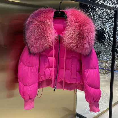 Women's Stylish Warm Puffer Jacket