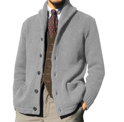 Stylish Men's Classic Knitted Jacket