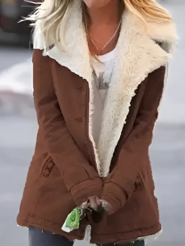 Long Women's Winter Jacket Warm Insulated