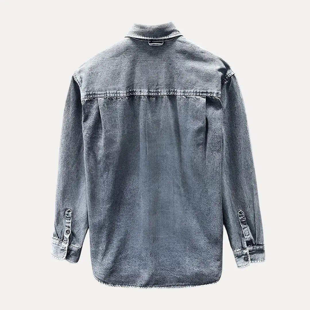 Stilvolle Denimjacke Premium Qualität - IdealeKleiden