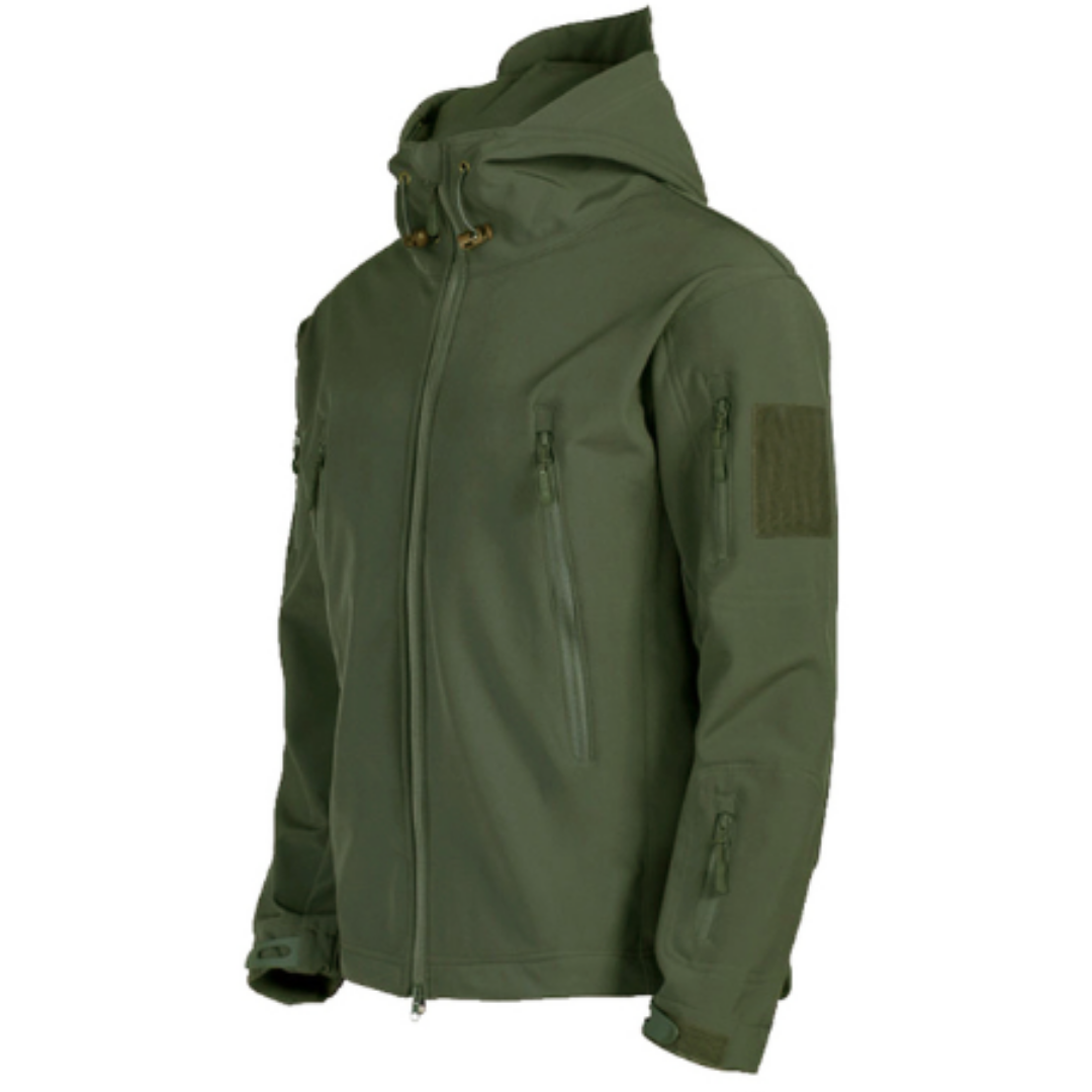 Men's Robust Military-Style Outdoor Jacket