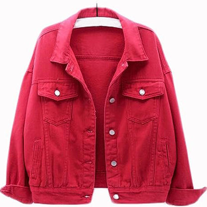 Fashionable denim jacket made of cotton Trendy and Elegant