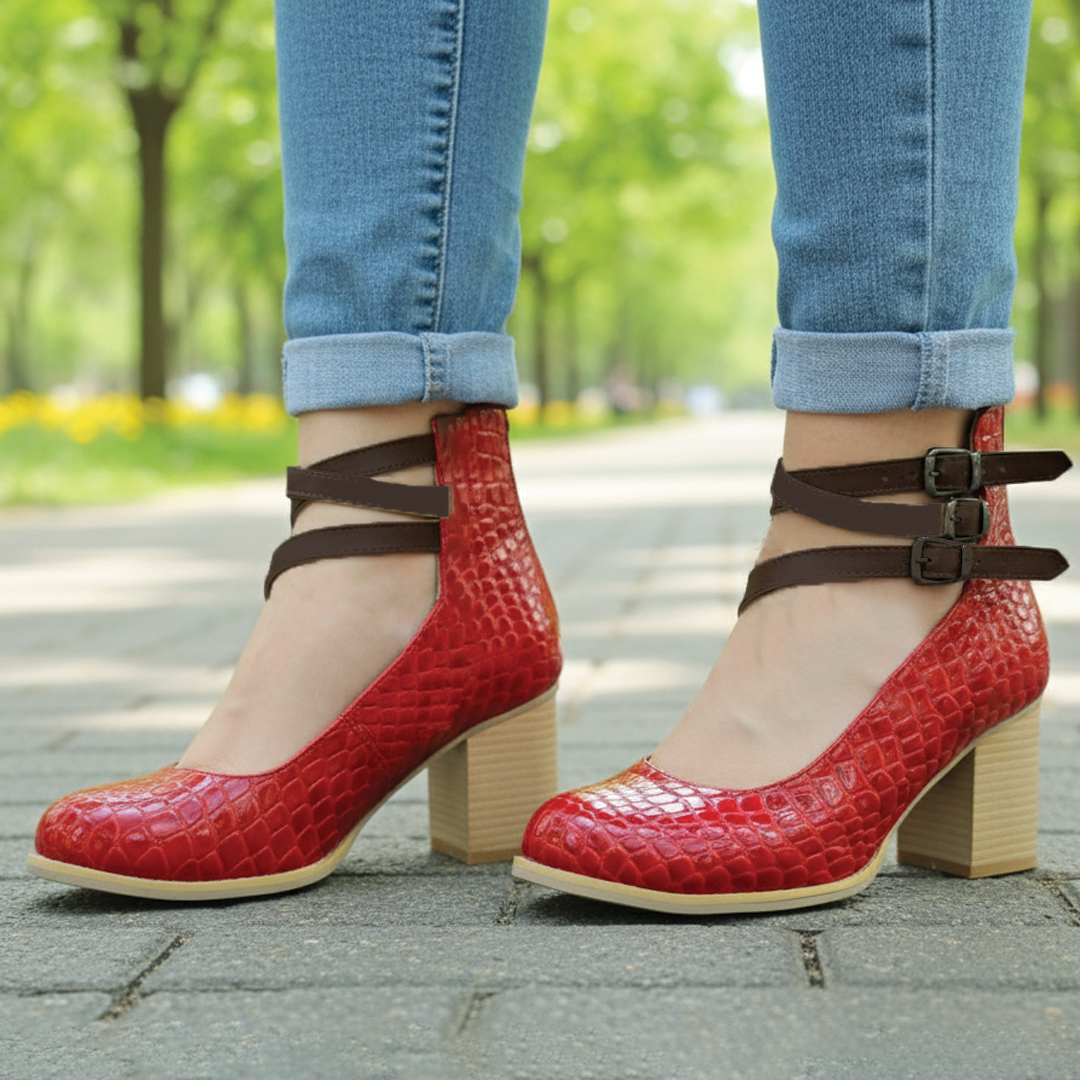 Stylish Ankle Boots Block Heel