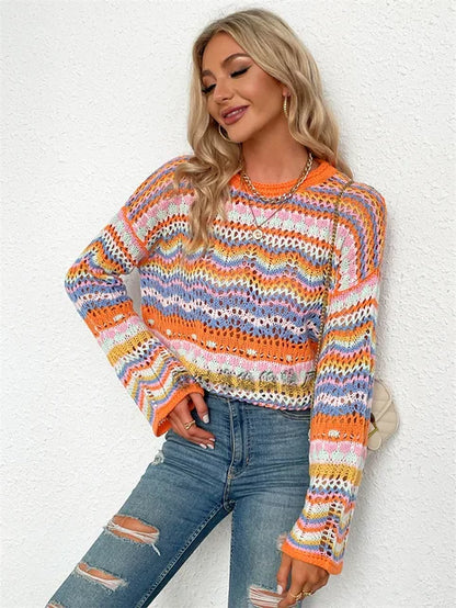 Fashionable Women's Oversized Knitted Sweaters