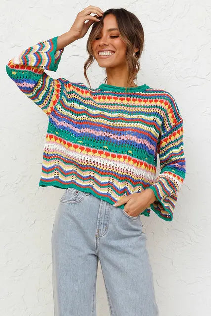 Fashionable Women's Oversized Knitted Sweaters
