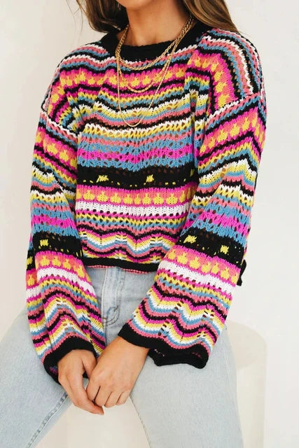Fashionable Women's Oversized Knitted Sweaters