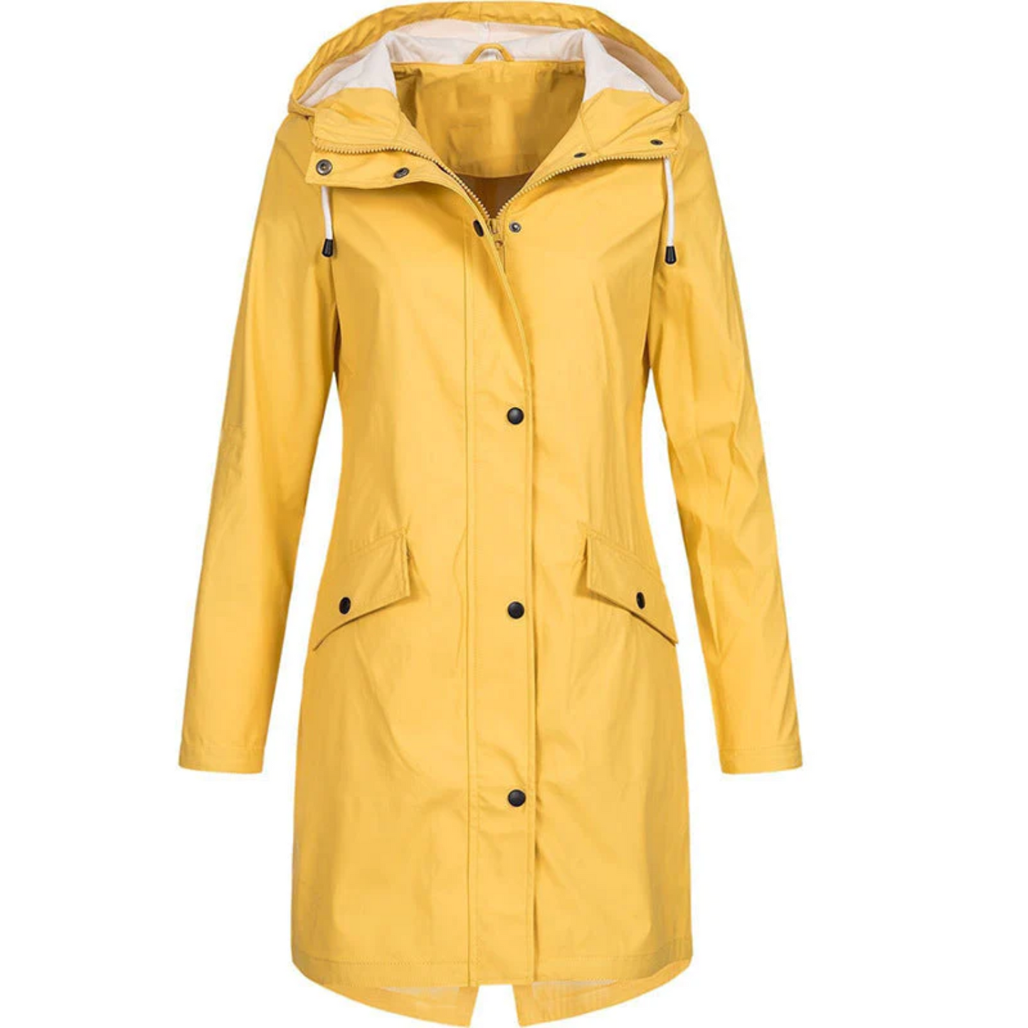 Women's Waterproof Long Raincoat