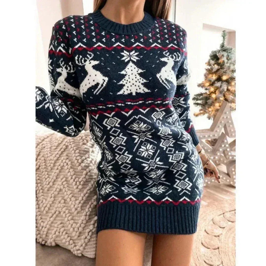 Christmas Dress Women Winter Elegant