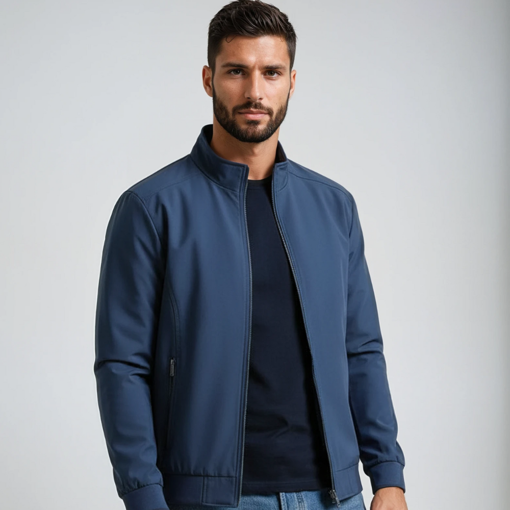 Herren Übergangsjacke Winddicht Wasserdicht Outdoor - IdealeKleiden
