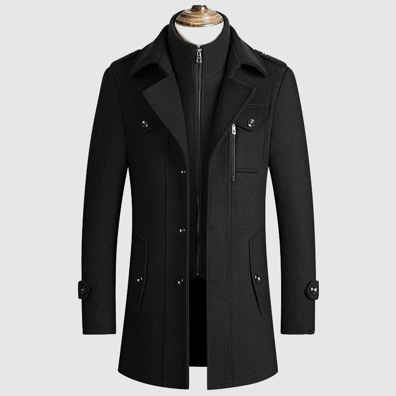 Wintermantel Damen Verdant Wollmischung