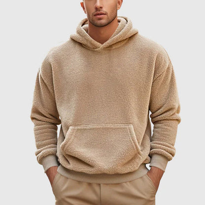 Kai - Fleece Sweatjacke Mit Känguru-Tasche