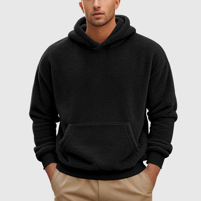 Kai - Fleece Sweatjacke Mit Känguru-Tasche