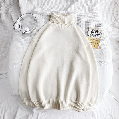 Men's Oversized Knitted Turtleneck