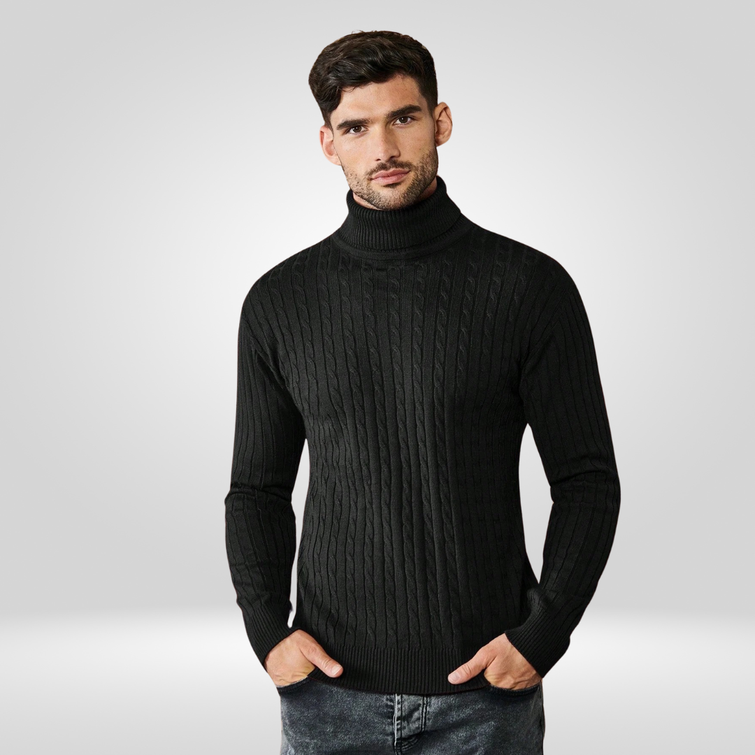 Men's Warm Knitted Turtleneck