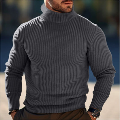 Men's Turtleneck Long Sleeve Knit