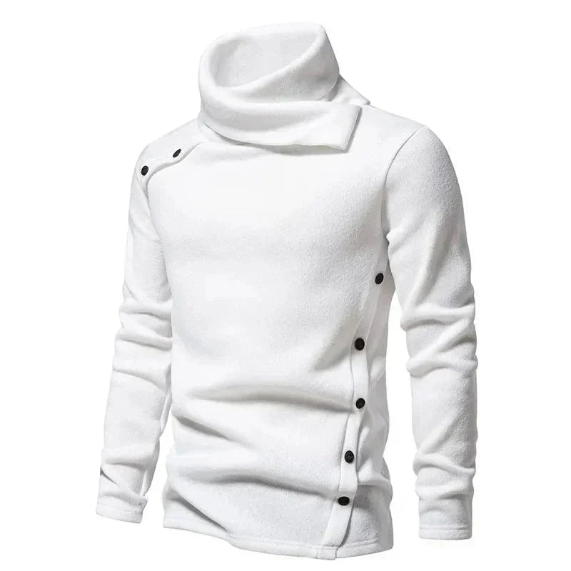 Men's Turtleneck Sweater Long Sleeve Warm