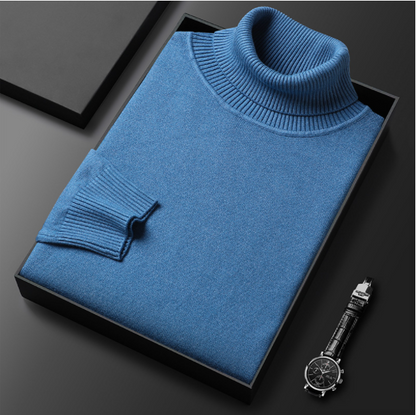 Stylischer Herren Rollkragenpullover - IdealeKleiden
