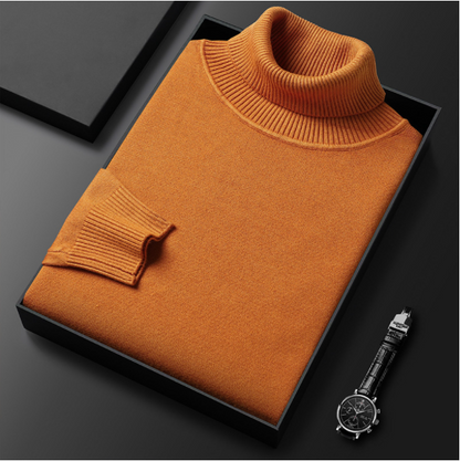 Stylish Men's Turtleneck Sweater