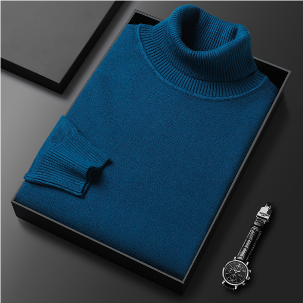 Stylish Men's Turtleneck Sweater