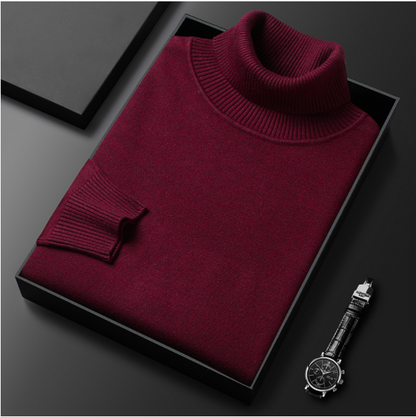 Stylish Men's Turtleneck Sweater