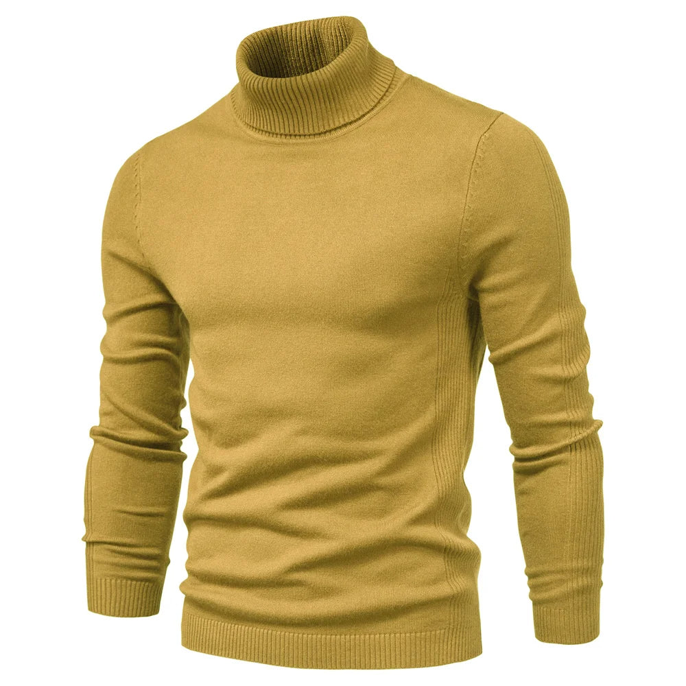 Men's Turtleneck Slim Fit Elegance
