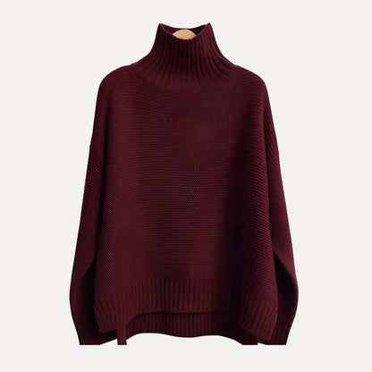 Women's Elegant Wool Dress Winter