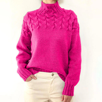Soft Knitted Turtleneck Top