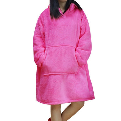 Cuddly Hoodie Soft & Warm Polyester