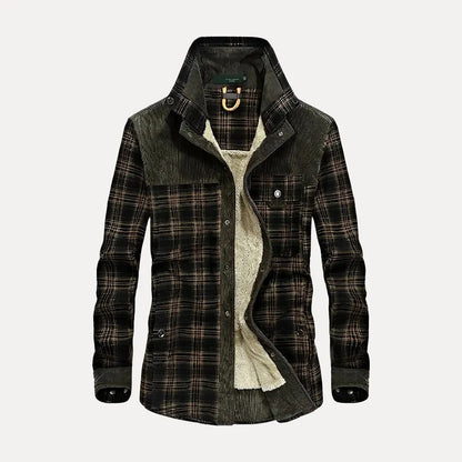 Warm Outdoor Plaid Style Jacket