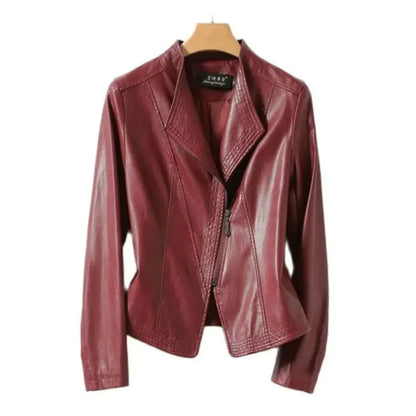 Leather Jacket Biker Style Cool