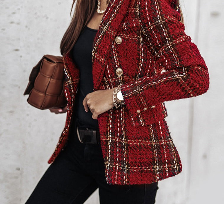 Elegant Double-Breasted Blazer