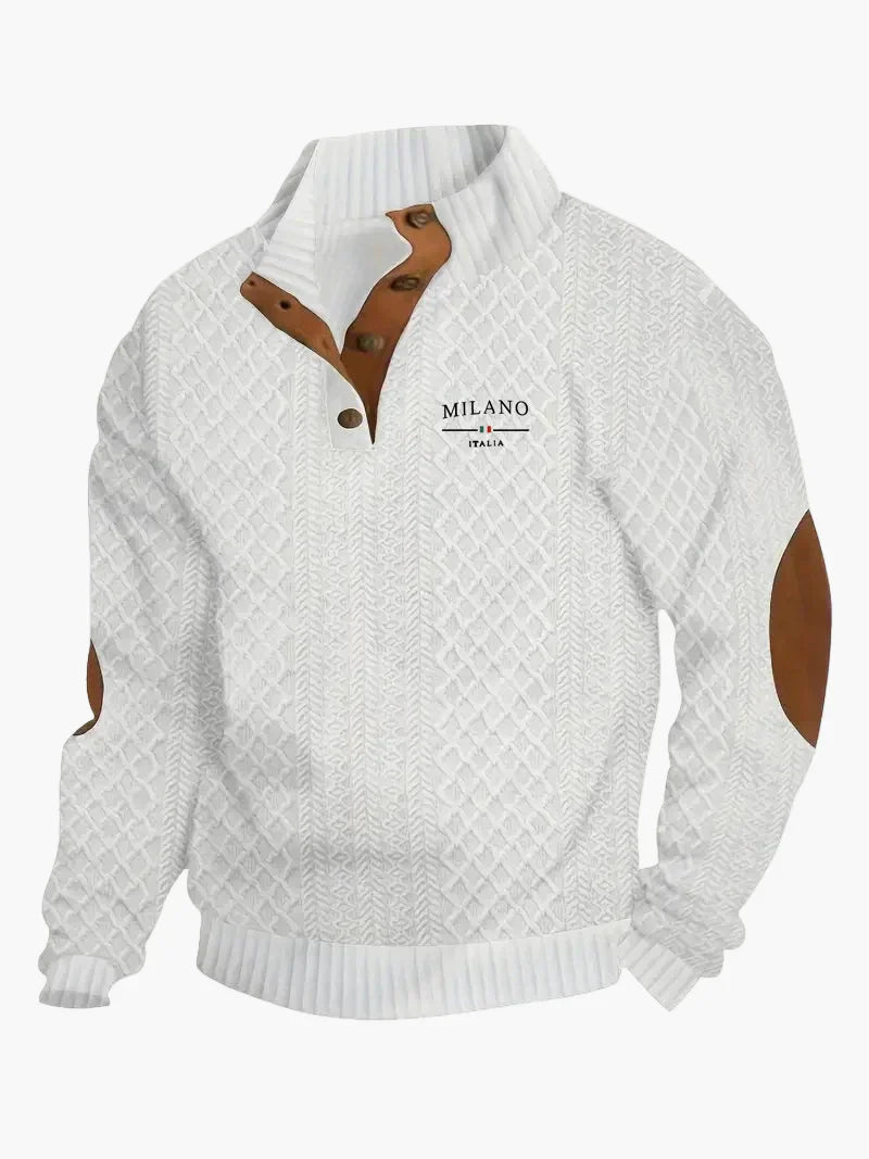 Stylish Knitted Sweater Italian Vintage Look