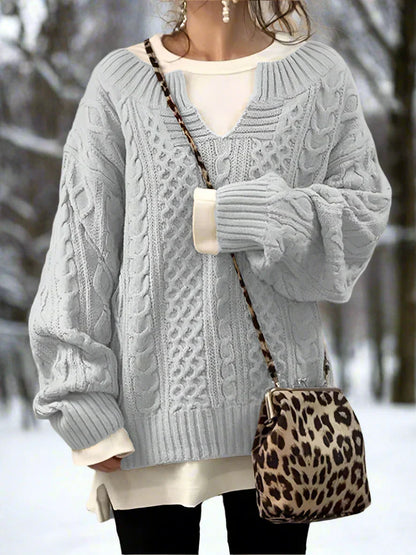 Knitted Sweater Oversized Soft and Warm Comfort Fit