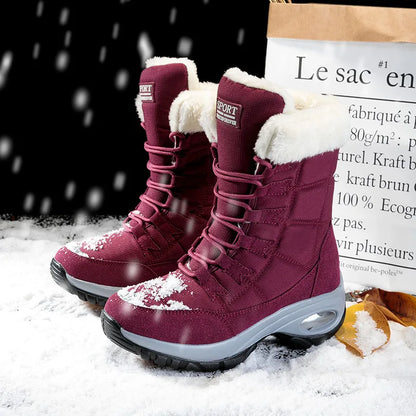 Waterproof Ankle-High Warm Winter Snow Boots