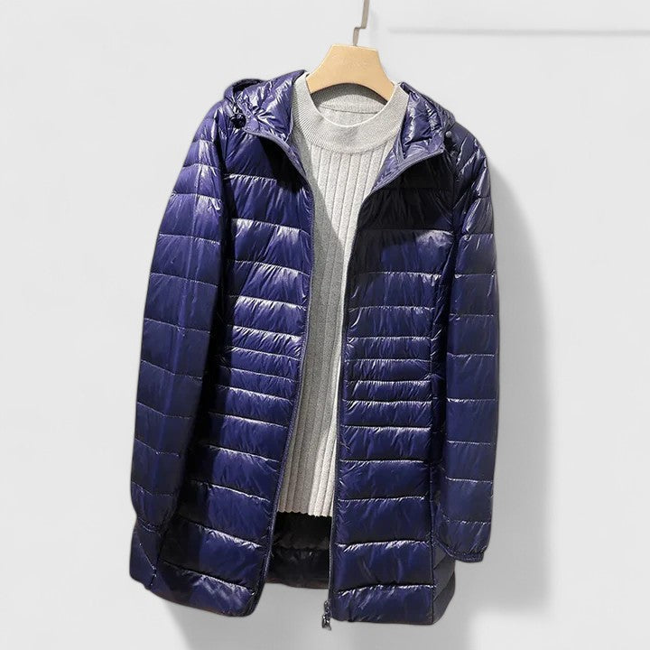 Women's Quilted Coat Winter Warm Zipper