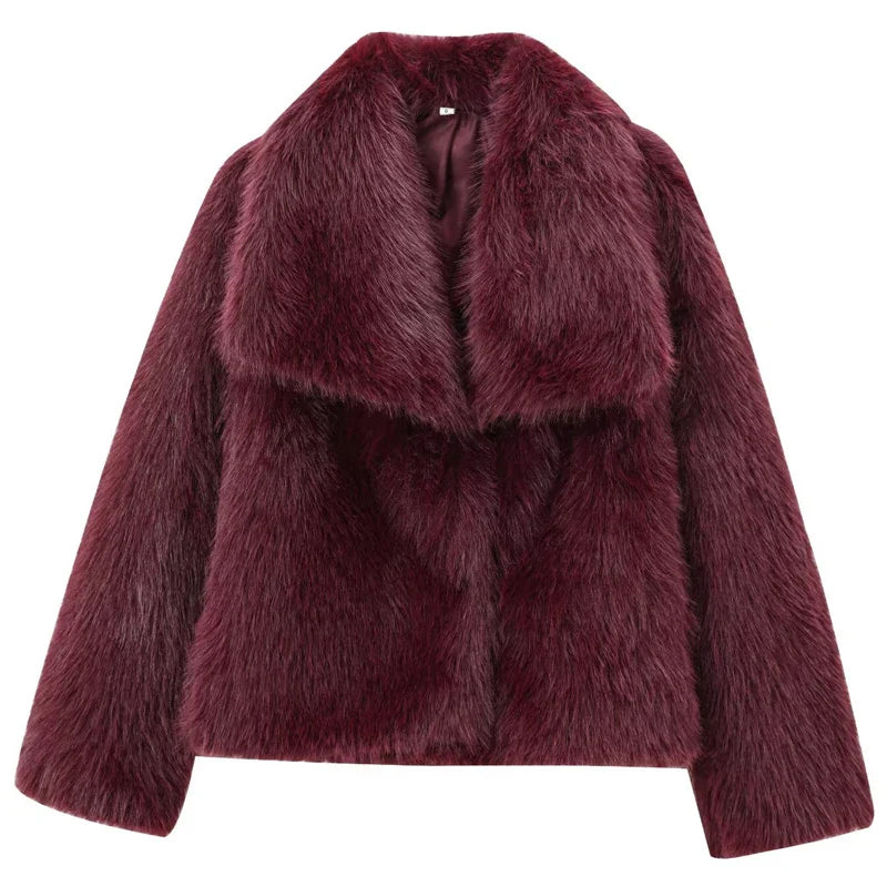 Elegant Women's Jacket Smoky Design
