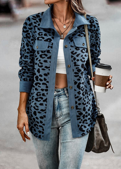 Fashionable Leopard Jacket Trendy Design